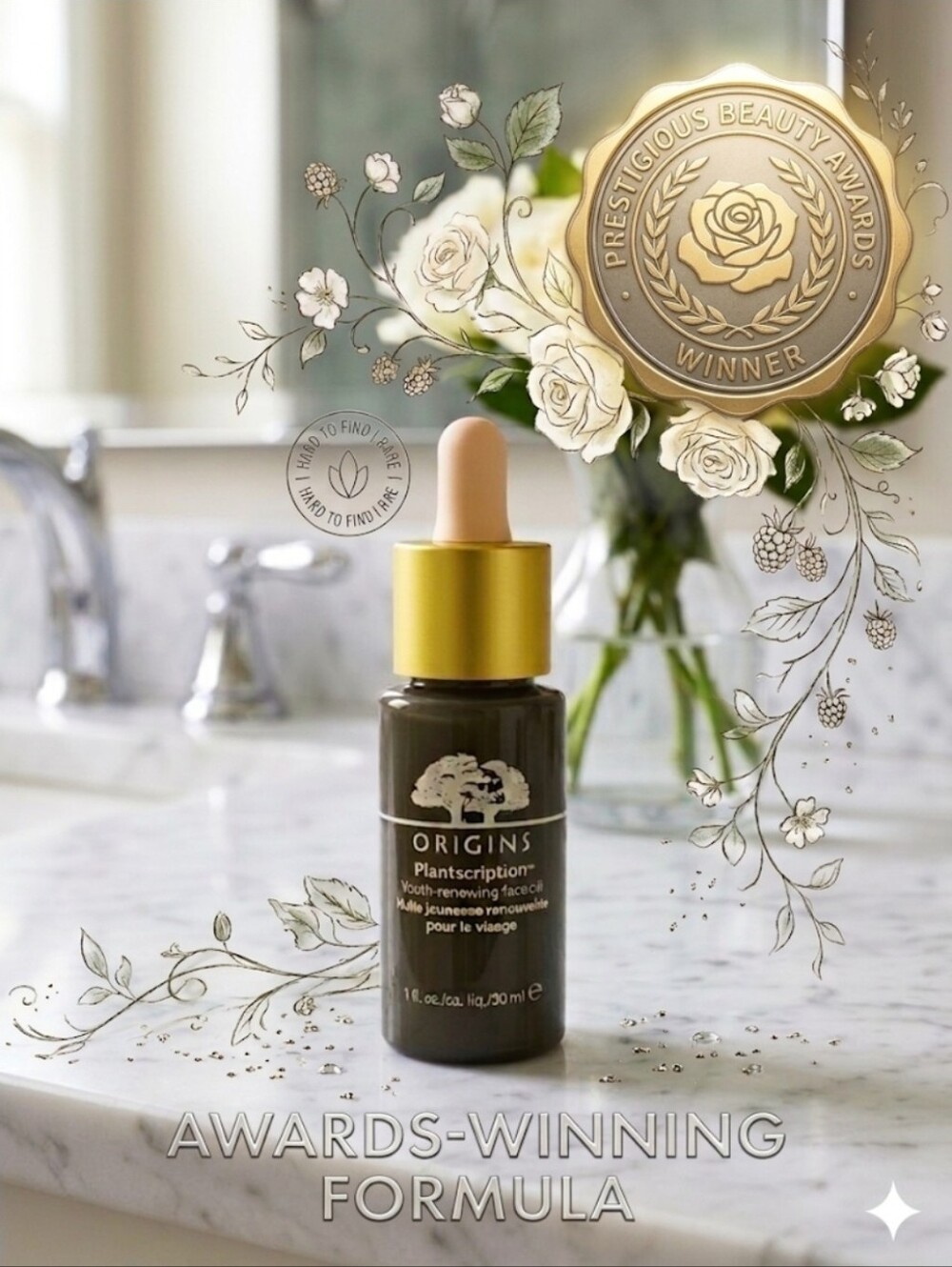 Origins Plantscription Youth Renewing Face Oil ☆Award Winner☆~Rare~ | READ BELOW